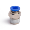 AC-PPC1602B-A Conector Recto Macho OD 16mm R 1/4"