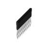 Puente conector transversal para clema ZQV 4N/10 BK, 10 Polos, WEIDMÜLLER, 2810830000